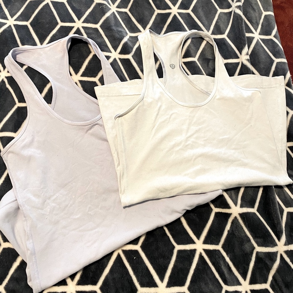 Lululemon racer back tanks 2 for $30
